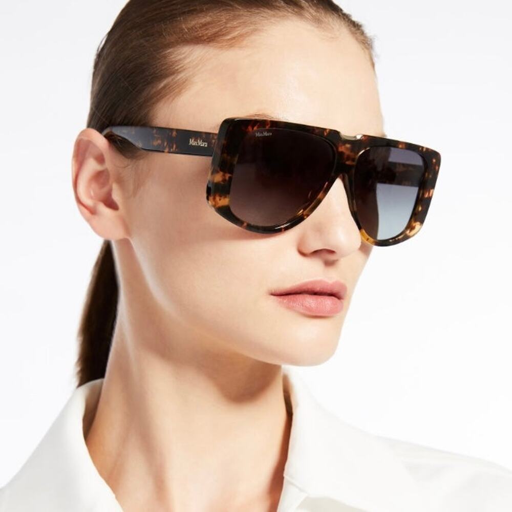 New!!! Maxmara Sunglasses Spark1 Mm0075 52p Authentic